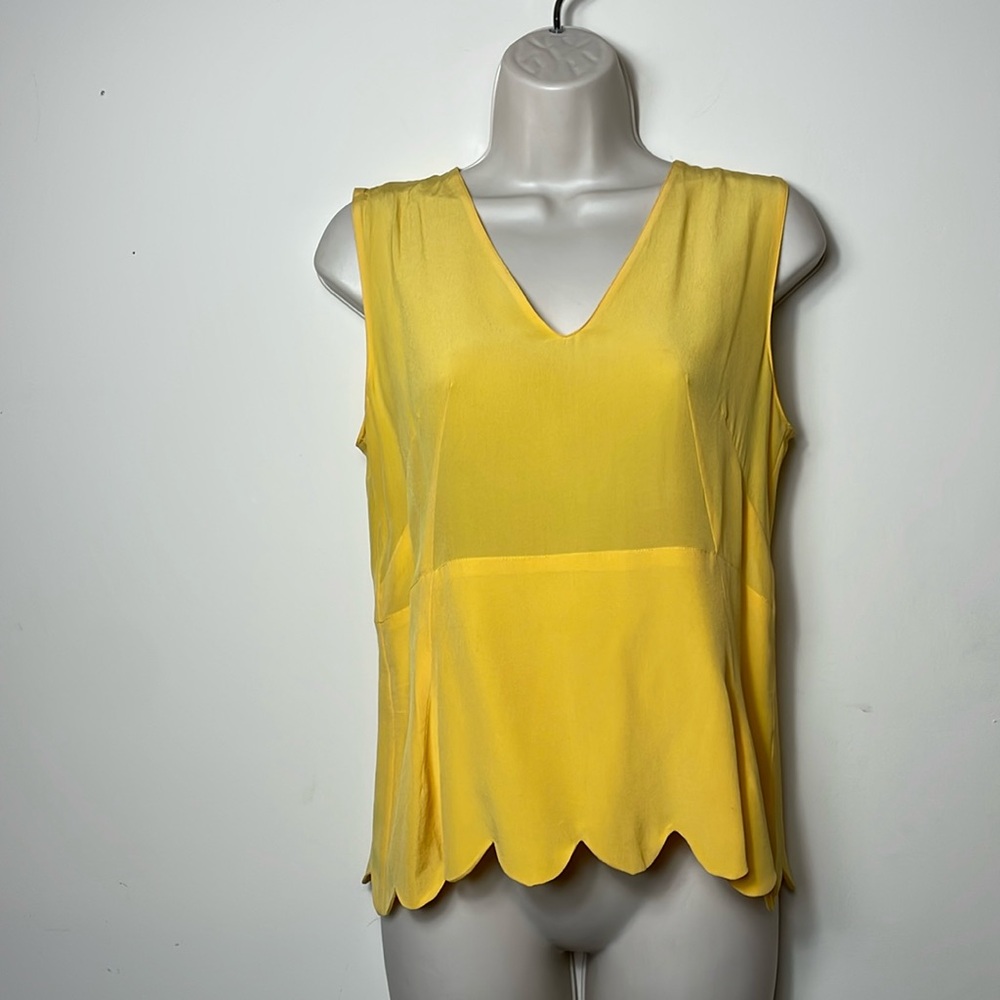 Marni Yellow Sleeveless Top